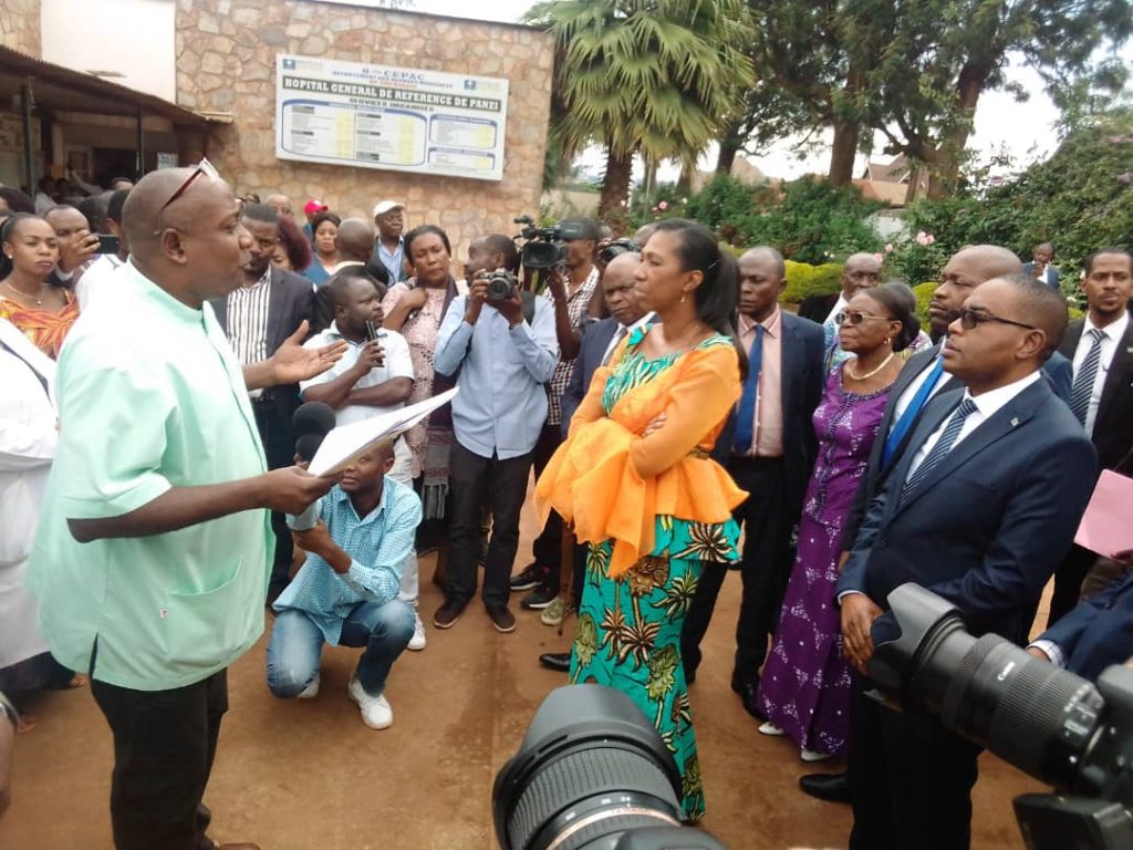 Bukavu: à Panzi, Jeannine Mabunda salue le travail abattu par le Docteur Denis Mukwege