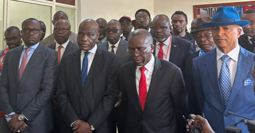Fayulu, Katumbi - Sesanga, et Matata - meeting - l'opposition - trio - rdc - congolaise