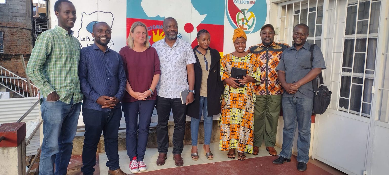 La Cheffe de la Coopération à l’Ambassade de Suède en RDC en visite à Bukavu était à La Prunelle RDC asbl