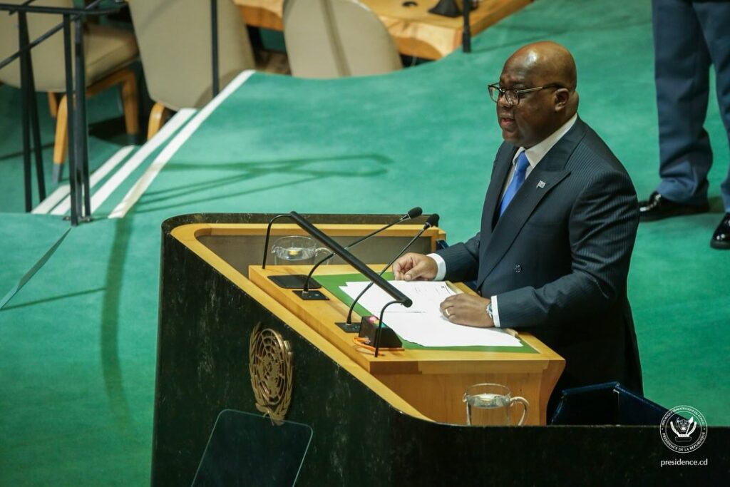 Le président de la RDC, Félix Tshisekedi