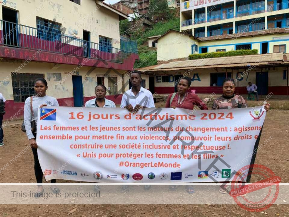 16 jours d'activisme  des élèves de l'EDAC ISGEA de Bukavu sensibilisés contre les violences faites aux femmes et aux filles