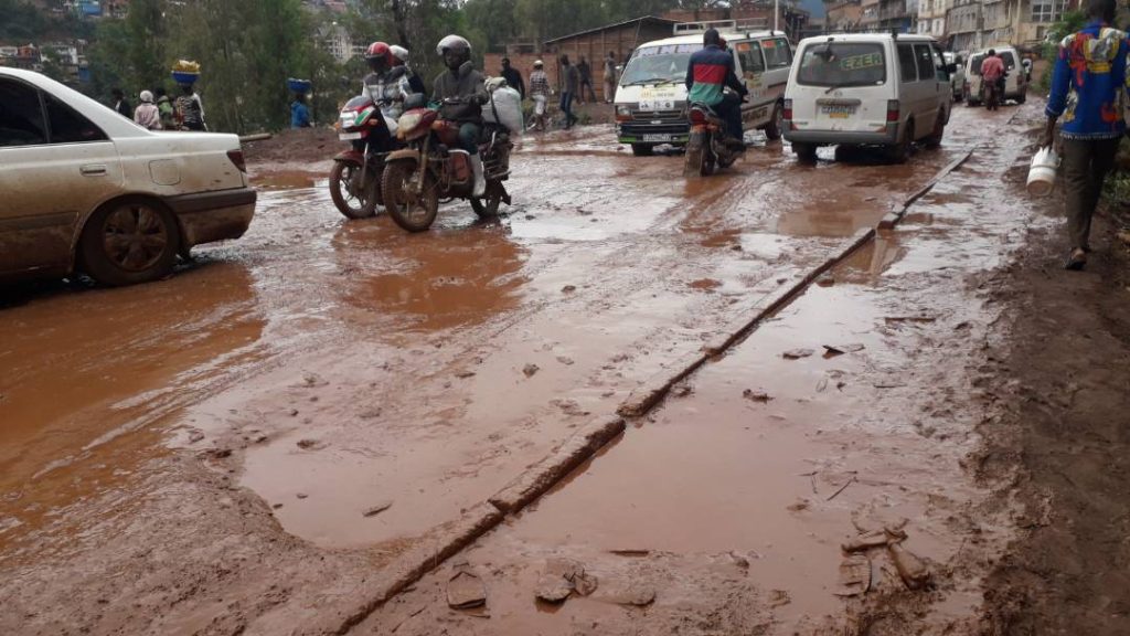 La voirie de Bukavu se dégrade encore plus