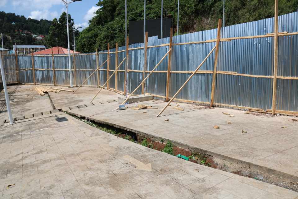Début des travaux de reconstruction au poste frontalier de Ruzizi I