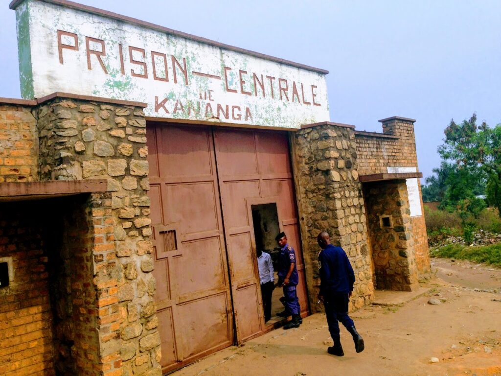 Prison Centrale de Kananga à Kisangani