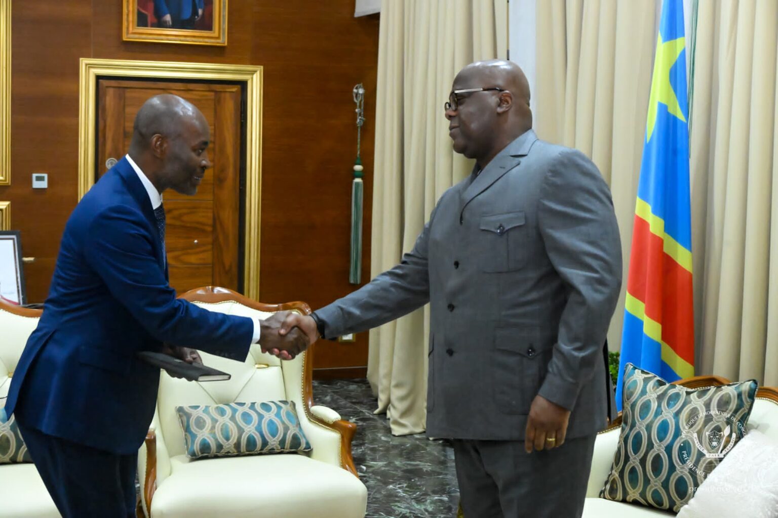 Jean Jacque Purusi et Tshisekedi