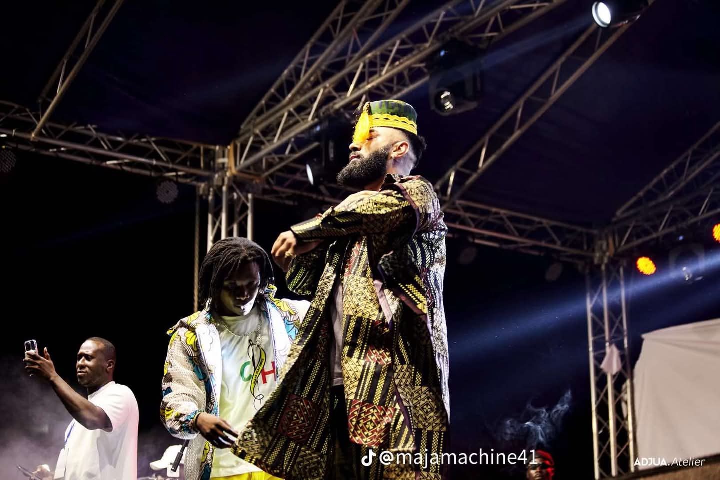 Jeune styliste et entrepreneur, Éric Ngangura Majaliwa, alias Maja Machine