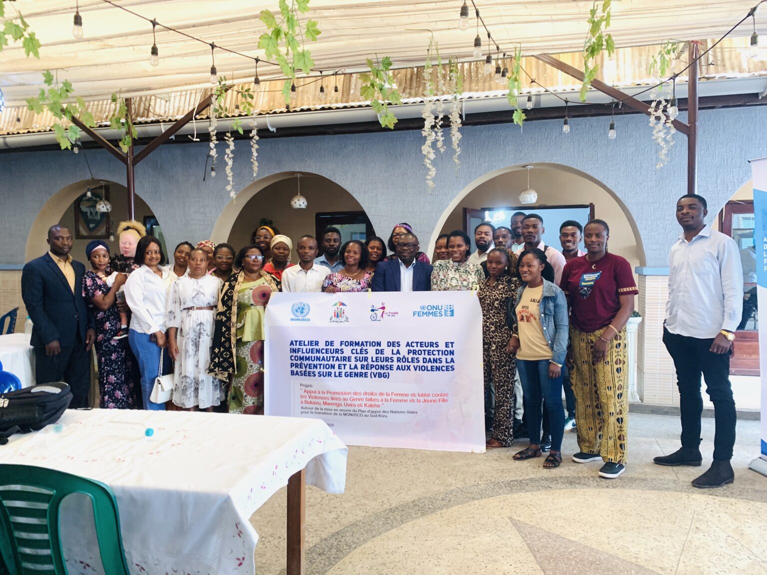 Sud-Kivu : des acteurs communautaires s’engagent pour la protection des femmes et des jeunes filles dans le cadre de la transition de la MONUSCO