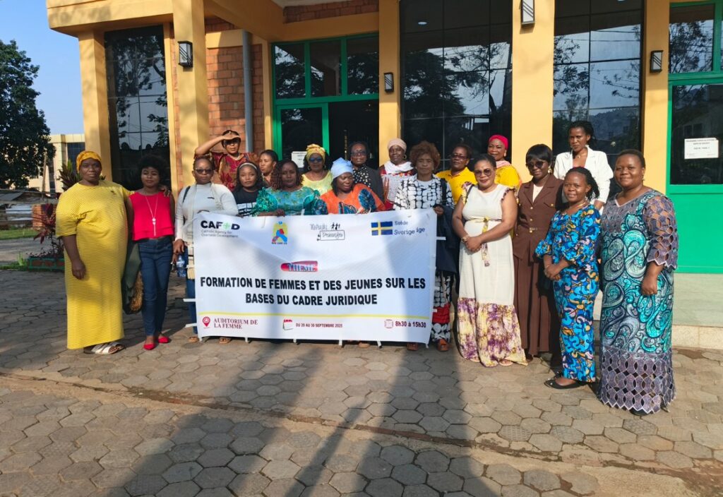 Bukavu : femmes et jeunes outillés sur les cadres juridiques pour défendre leurs droits