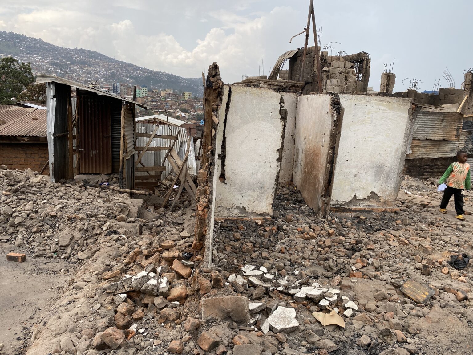 Incendie à Bizimani