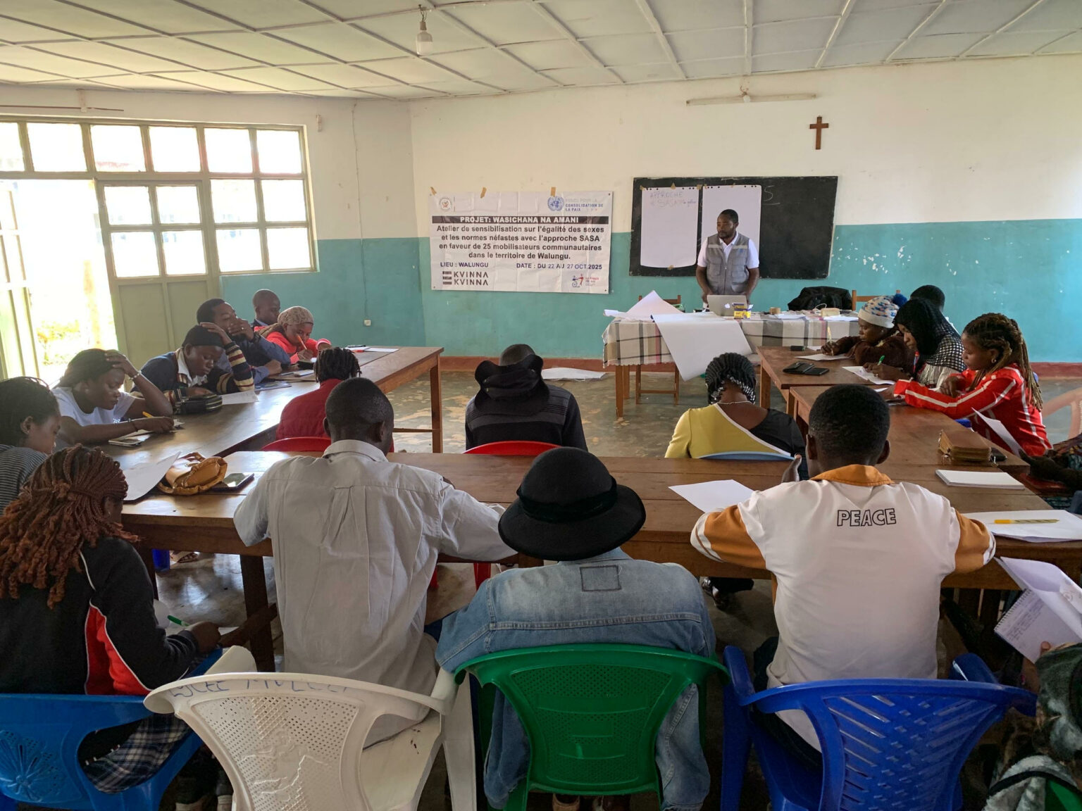 Jeunes formés par La Prunelle RDC