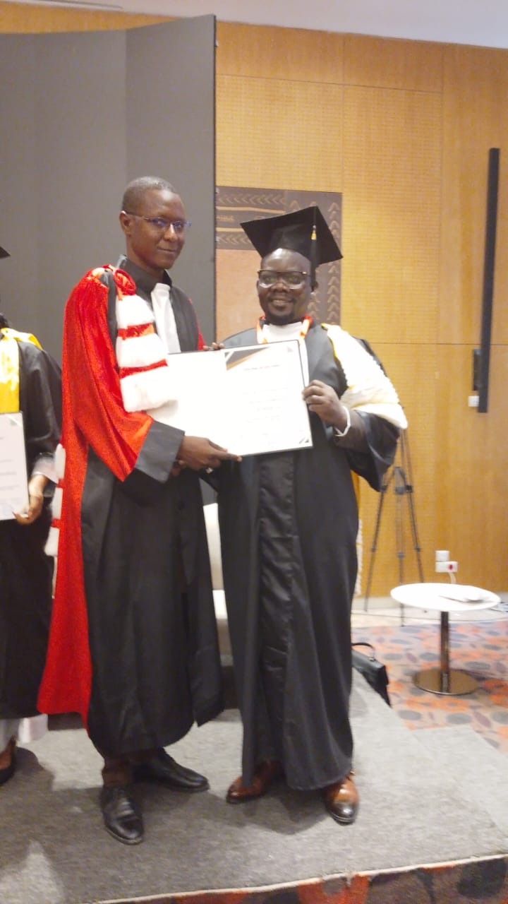 Docteur Honoris Causa par l’Institut Africain de Recherche Pluridisciplinaire Appliquée (IARPA)