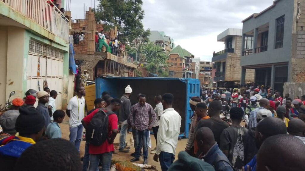 Bukavu : un mort et plusieurs blessés dans un accident de circulation à « Quartier Latin » un accident de circulation à « Quartier Latin »