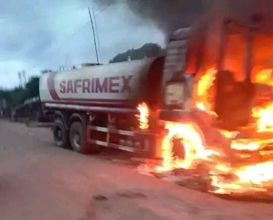 Kasaï-Oriental : un accident routier déclenche la colère des habitants de Mbujimayi Accident d'un camion