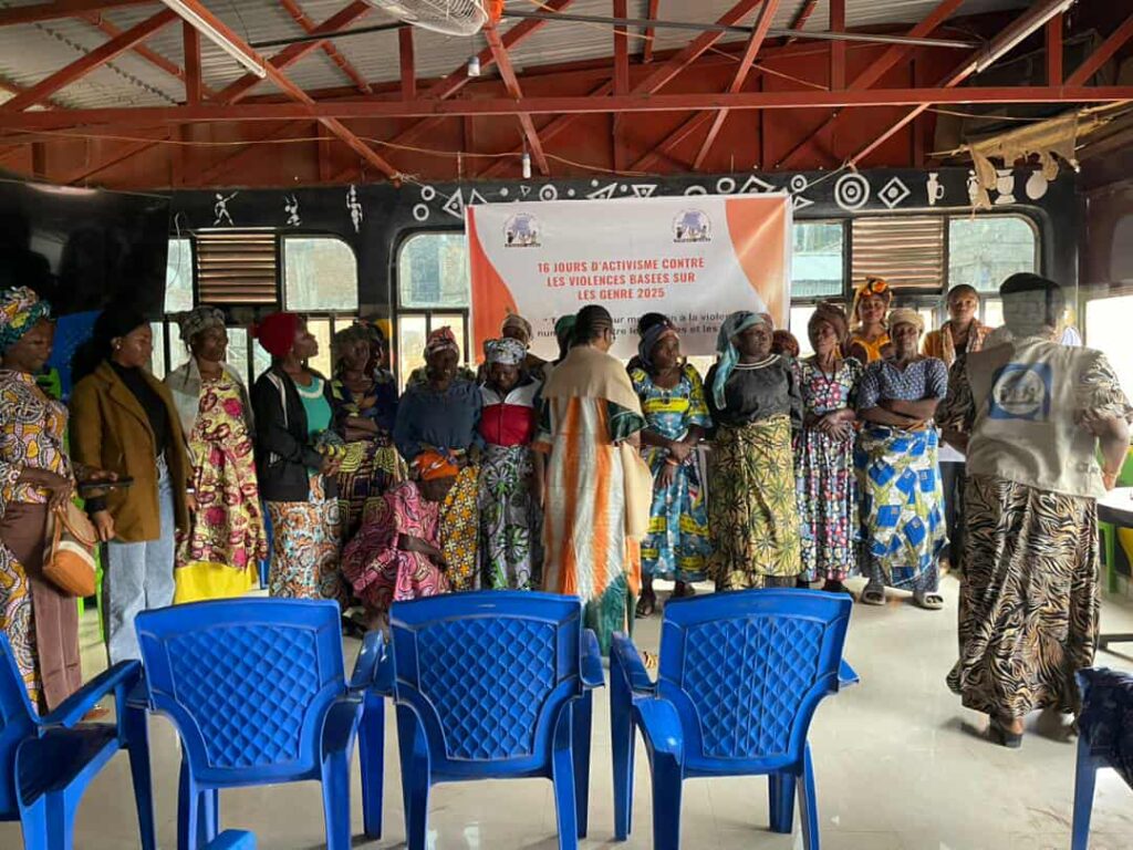 16 jours d’activisme : le Collectif Simama Congo sensibilise les femmes porteuses sur la lutte contre les violences basées sur le genre Collectif Simama Congo ASBL (COSIC)
