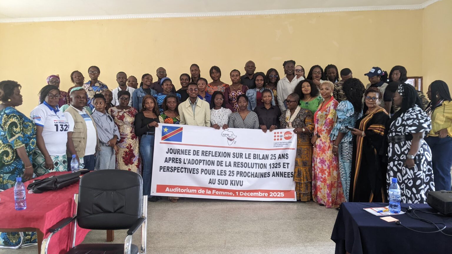 Sud-Kivu : une journée de réflexion évalue 25 ans de mise en œuvre de la Résolution 1325 UNFPA