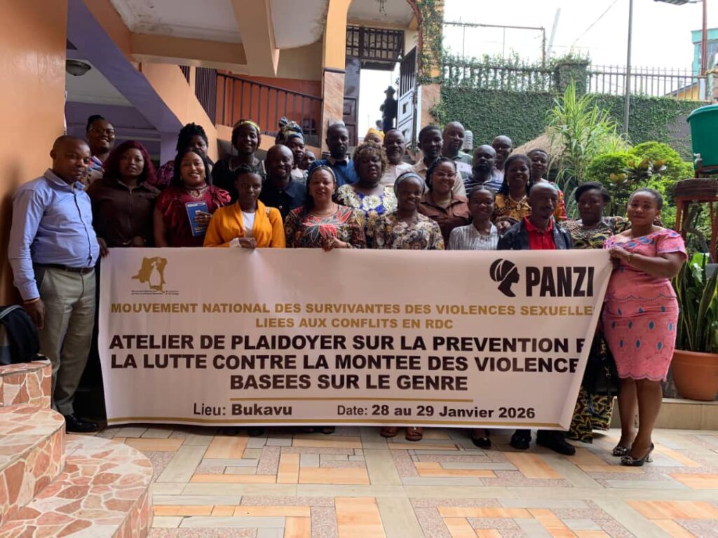 Le Mouvement National des Survivants des Violences Sexuelles et Basées sur le Genre liées aux conflits armés en République démocratique du Congo (RDC)