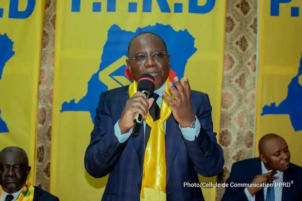 Aubin Minaku, vice-président du PPRD