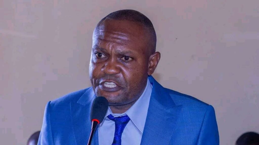 Le gouverneur de la province de Lomami, Iron-Van Kalombo Musoko