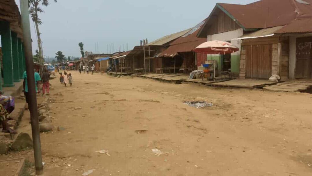 ville morte à Shabunda