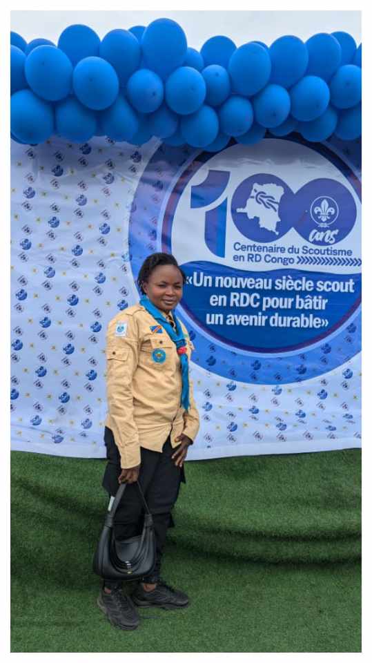 Journée internationale du scoutisme : Denise Kavira Kyalwahi, la scoute assidue qui illumine Goma d’un esprit fraternel Denise Kavira Kyalwahi