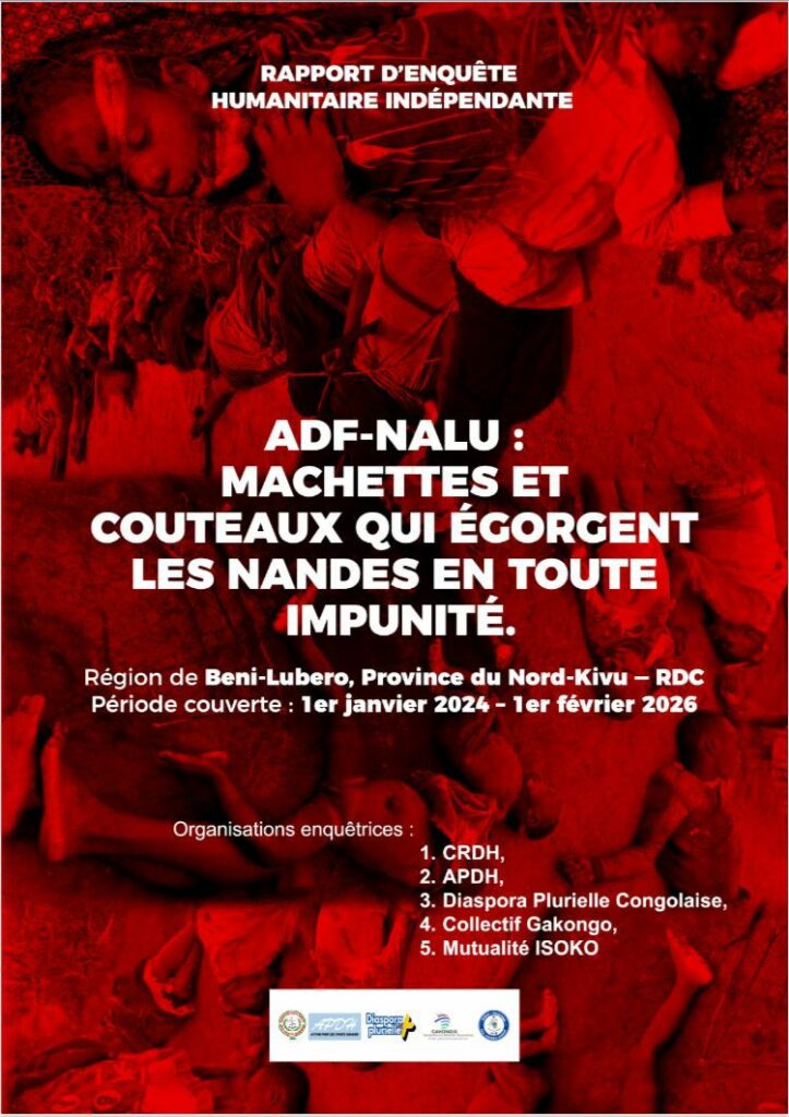 un rapport publié par un consortium d’organisations de défense des droits humains.