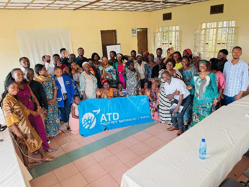 Bukavu : ATD Quart Monde RDC appelle à l’action collective à l’occasion de la Journée des droits de la femme ATD Quart Monde