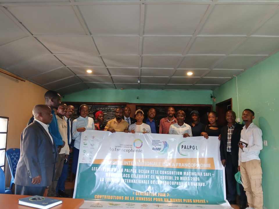 Journée internationale de la Francophonie : des experts de la PALPGL sensibilisent sur le rôle de la jeunesse pour la paix en RDC JI de la Francophonie