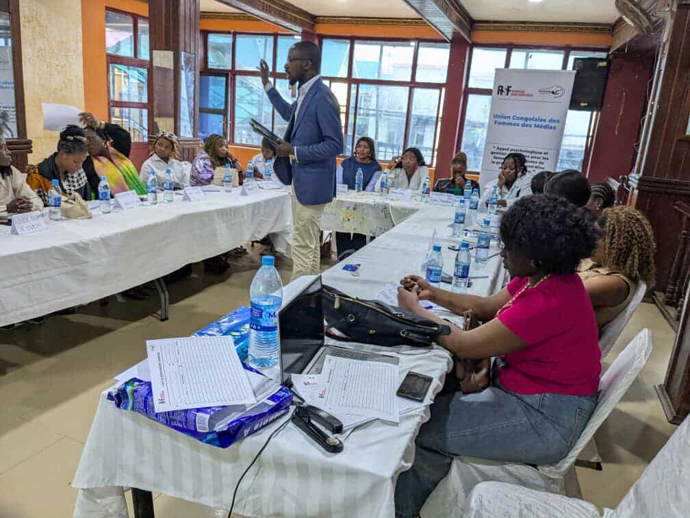 Bukavu : l’UCOFEM clôture un atelier de formation sur la gestion du stress des femmes journalistes UCOFEM