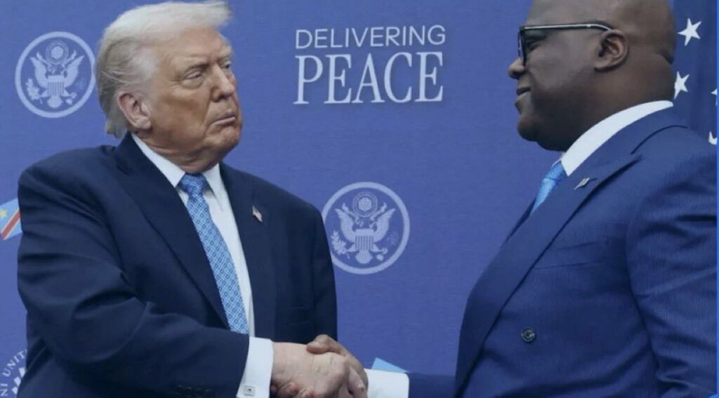 RDC : le gouvernement congolais réagit aux polémiques autour du dispositif migratoire avec Washington Donald Trump et Félix Tshisekedi