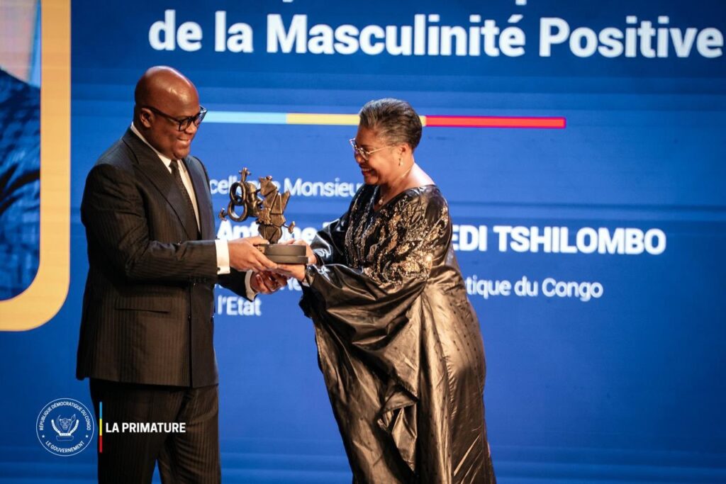 Félix Tshisekedi et Judith Sumina