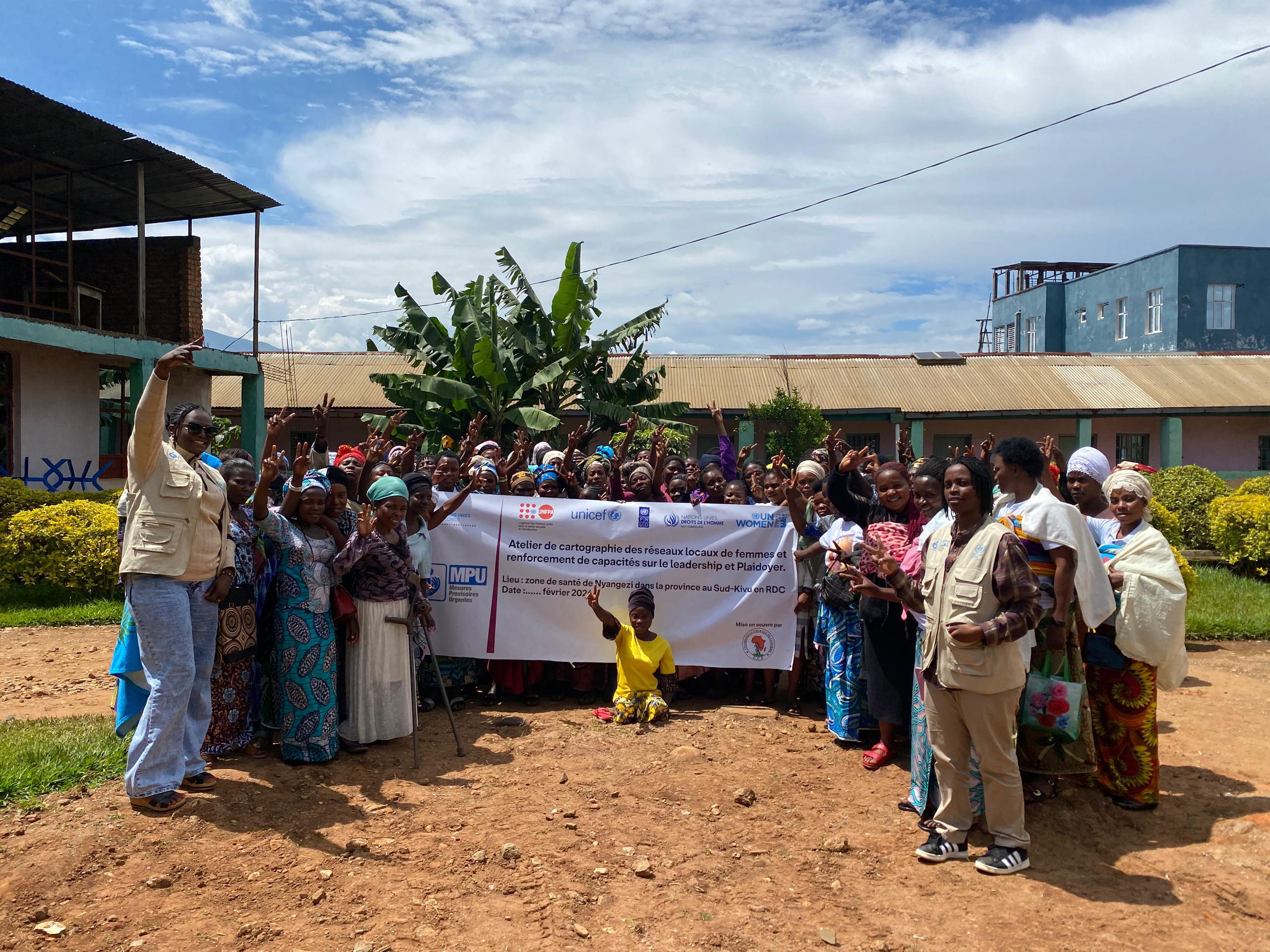 Activité Cartographie à Nyangezi organisée par CFF