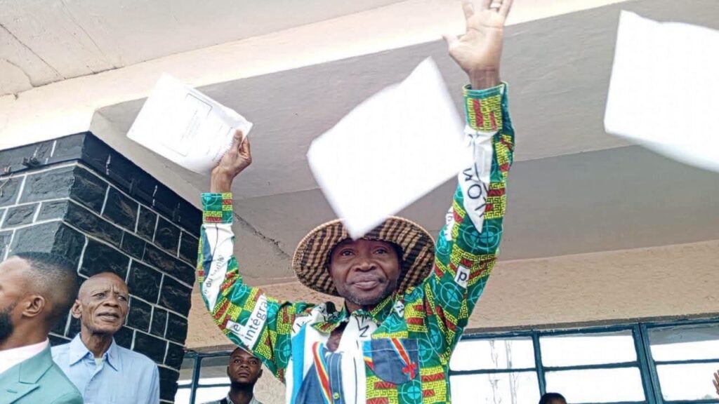 Le maire de Tshikapa, Albert Lumu Luabo