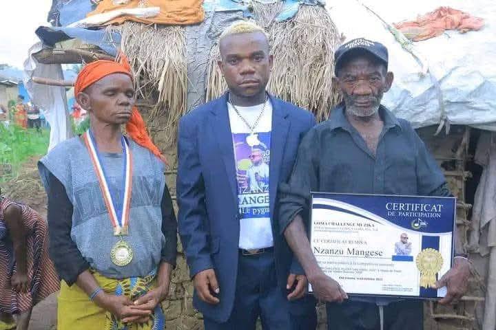 Nord-Kivu : l’artiste Nzanzu Mangese, ses parents et trois autres pygmées tués dans une attaque attribuée aux ADF à Beni Mangese et ses Parents