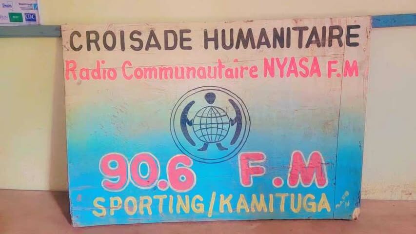 Kamituga : la radio communautaire Nyasa FM 90.6 MHz reprend ses émissions après près de dix mois d’interruption Radio Communautaire Nyasa fm
