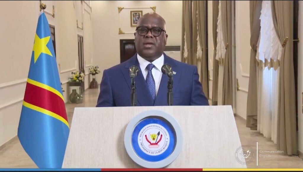 Dialogue national en RDC : le grand angle mort du discours présidentiel sur Beni-Ituri et les ADF Felix Tshisekedi