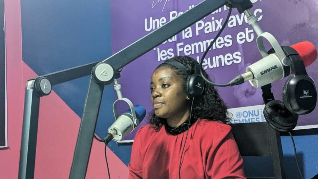 Martine Lwanzo Coordonnatrice Provinciale de La Prunelle RDC asbl au Nord-Kivu