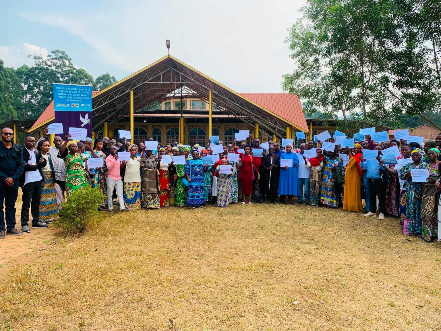 Nyangezi : un plan communautaire de paix adopté à Karhongo pour renforcer la cohésion sociale sur trois ans la Commission diocésaine Justice et Paix (CDJP)