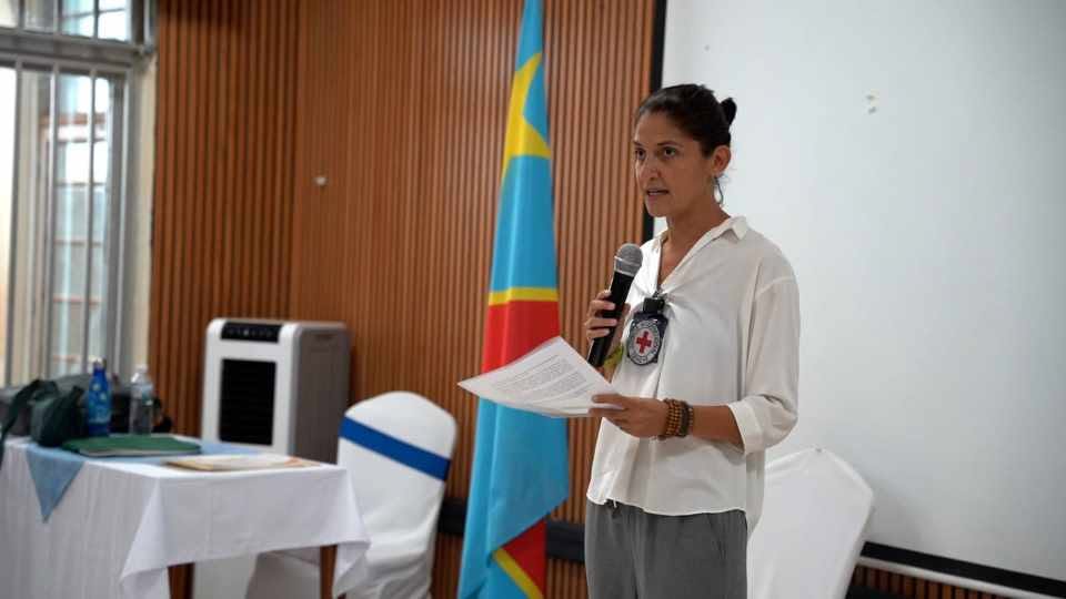 Sud-Kivu : 25 journalistes formés sur le fact-checking et l’usage de l’intelligence artificielle la cheffe de la sous-délégation du CICR au Sud-Kivu, Eliane Chahwane