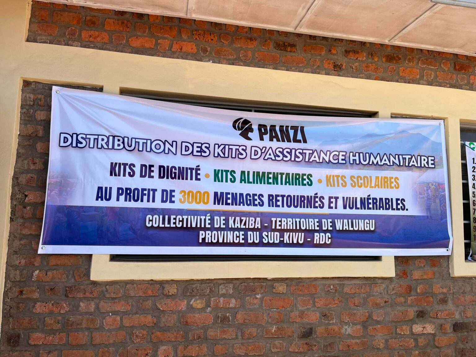 Kaziba : la Fondation Panzi lance une assistance d’urgence en faveur de 3.000 personnes vulnérables la Fondation Panzi lance une assistance d’urgence en faveur de 3.000 personnes vulnérables