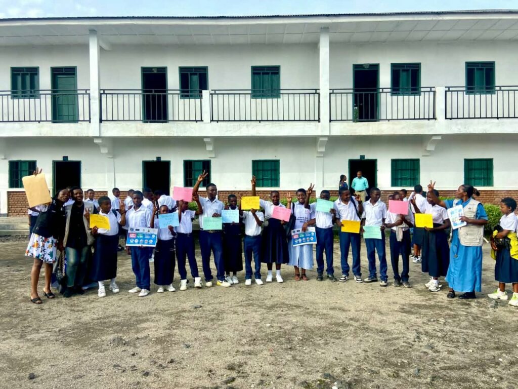Journée internationale de la paix : des élèves sensibilisés à la paix et à la cohésion sociale à Goma J.I de la Paix 1