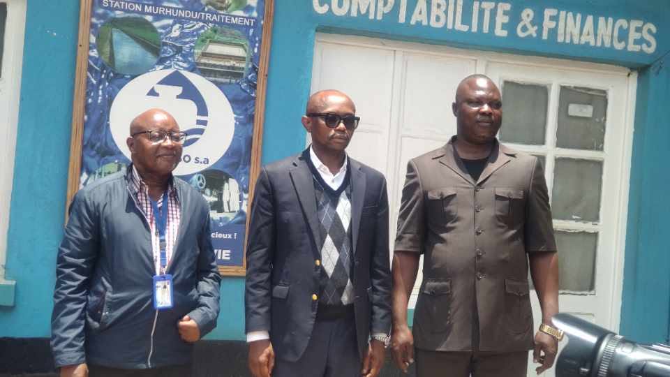 Sud-Kivu : Franck Salumu, nouveau Directeur provincial de la REGIDESO le nouveau Directeur, Franck Salumu Mwamba