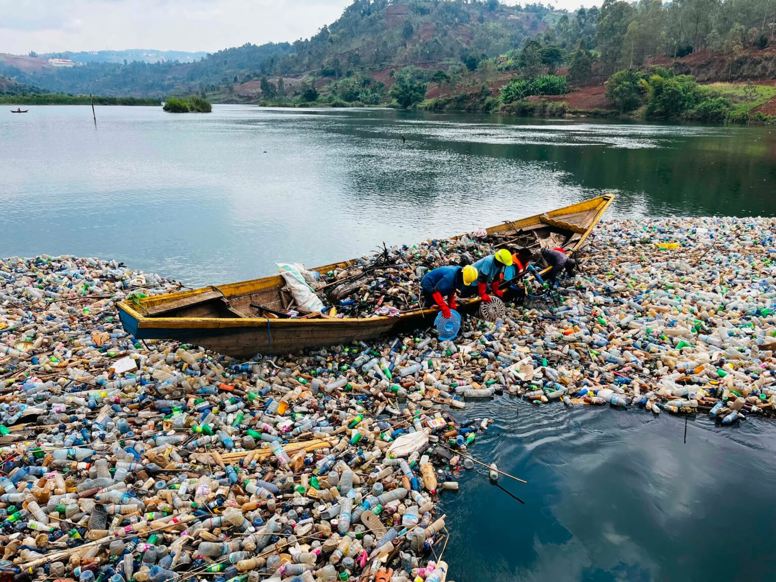 Sud-Kivu : la baisse du niveau du lac Kivu et les déchets perturbent la production électrique à Ruzizi I ruzizi